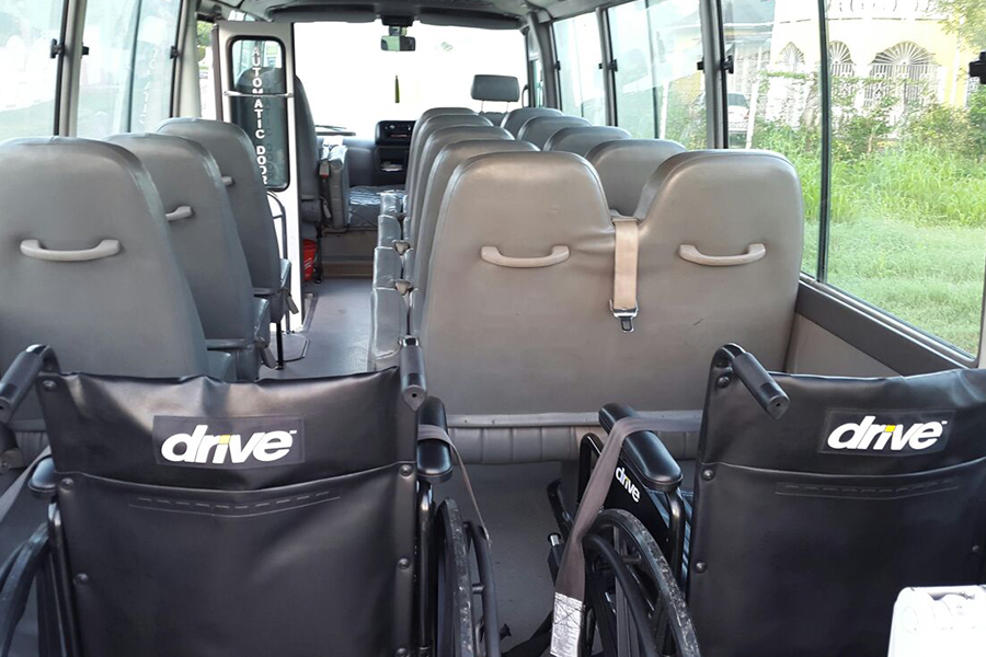 wheel chair bus
